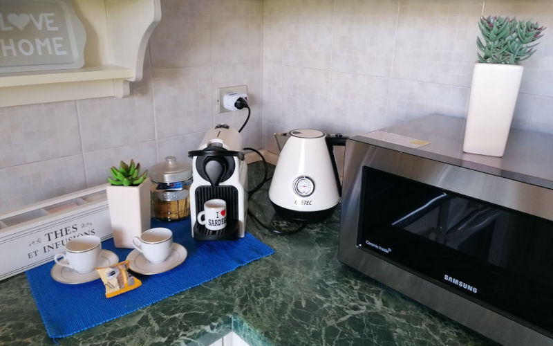 foto di dettaglio della cucina di Casa Grace Pula