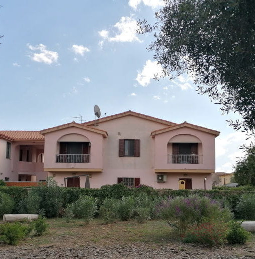 foto dell'esterno di Casa Grace Pula in via libeccio